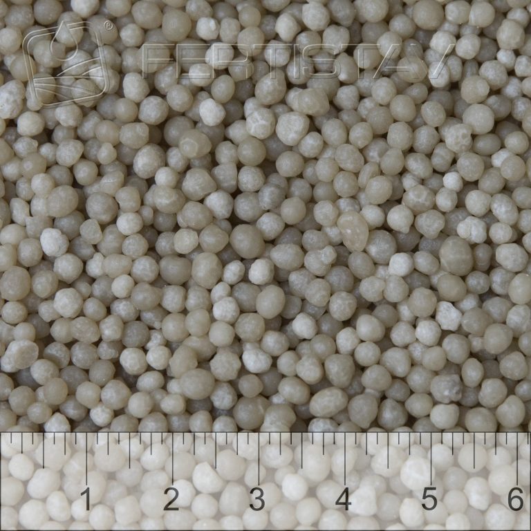 bílé granule (1-5mm) s obsahem N – 18%, P2O5 – 46%